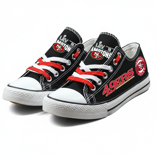  San Francisco 49ers sneakers – stylish NFL fan footwear