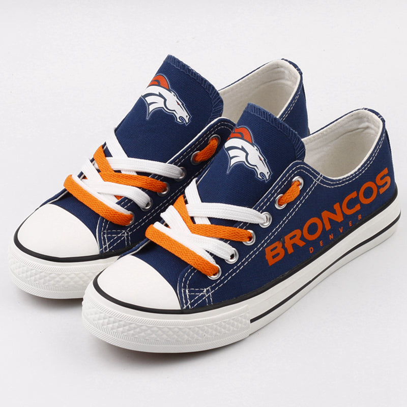 Blue & Orange NFL Fan Footwear**