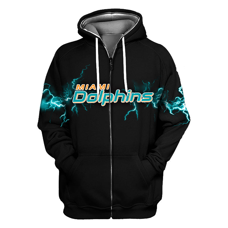 Black Game Day Zipper Jacket**