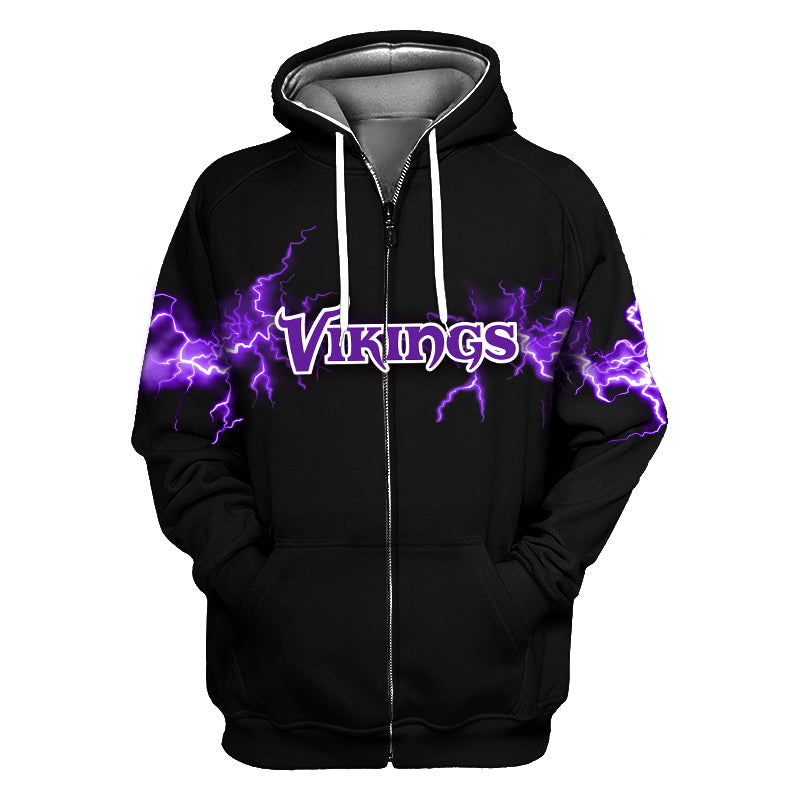 Black Game Day Zipper Jacket**