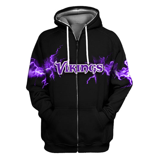 Black Game Day Zipper Jacket**