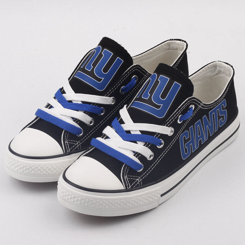 Black & Blue Fan Footwear**
