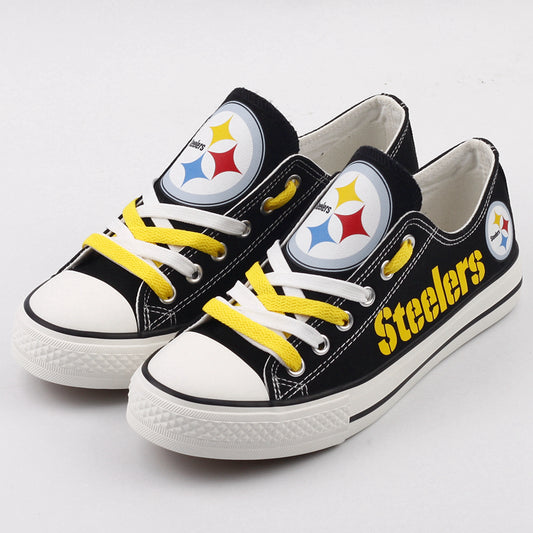 Black & Gold Fan Footwear